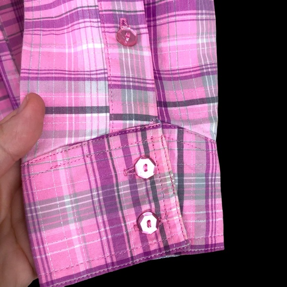 Twenty X Tailored Fit Glamorous Western Shirt Pink and Silver, Barbiecore, Ken - Picture 4 of 13